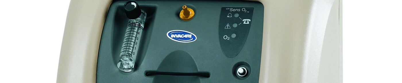 Bildausschnitt Sauerstoffkonzentrator Layout Seitenkopf